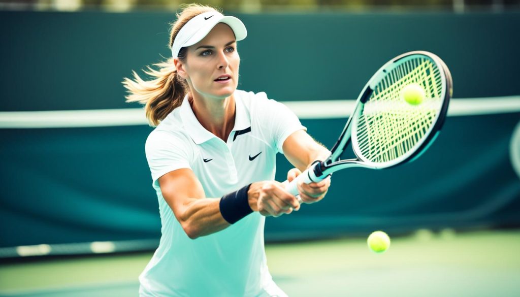 Developing a soft hand and improving touch in tennis