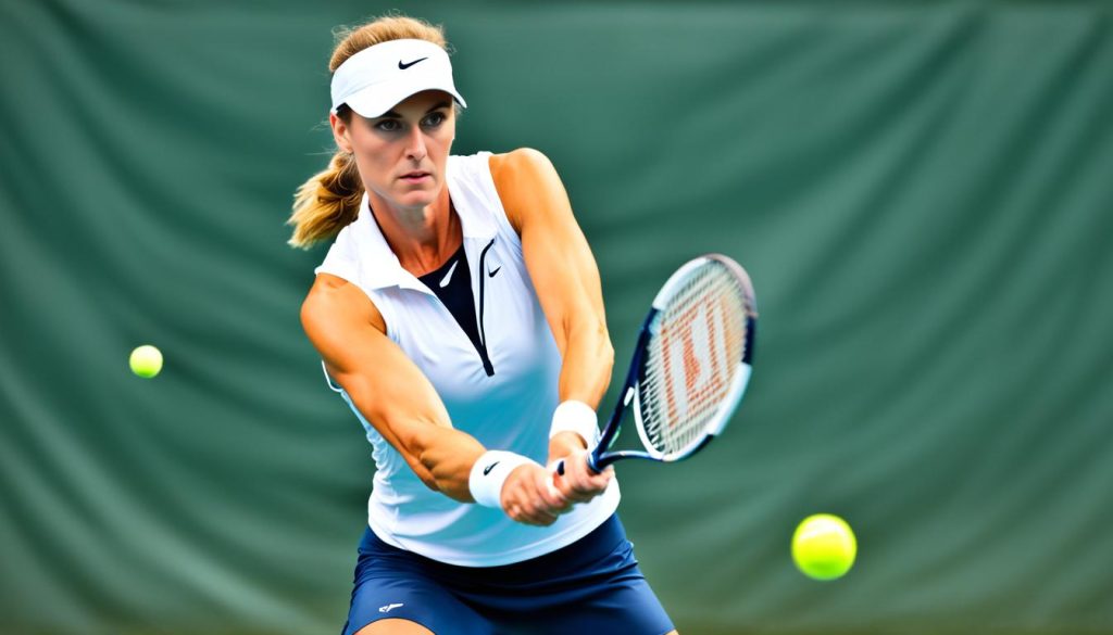 Preparation for Two-Handed Backhand